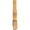 Ekena Millwork Alberta Rough Sawn Timber Gable Bracket, Western Red Cedar, 108"W x 31 1/2"H x 4"D x 6"F, 7/12 Pitch GBW108X31X0406ALB00RWR - alternate 5
